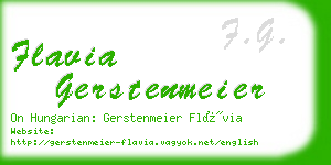 flavia gerstenmeier business card